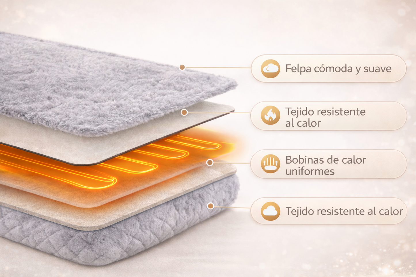 Calmia – El abrazo térmico que apaga el dolor y te devuelve el control.