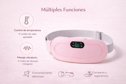 Calmia Almohadilla Térmica – Calor profundo que apaga el cólico y te devuelve el control.